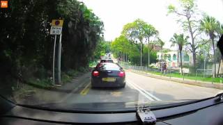 【車Cam直擊】過路途人遭七人車撞上車頭　司機仍踩油行百米不煞掣