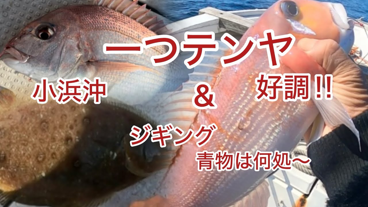 一つテンヤが好調