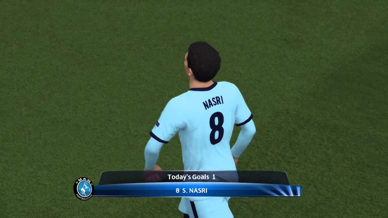 Samir Nasri Goal vs Bayern Munchen - PES 2015 - PS4