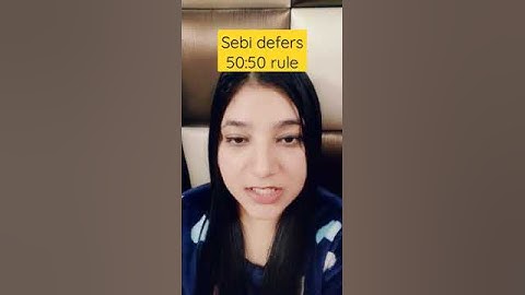 Sebi defers 50:50 rule#shorts #youtubeshorts #ytshorts