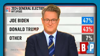 Morning Joe RAGE COPES Over Bad Biden Polls