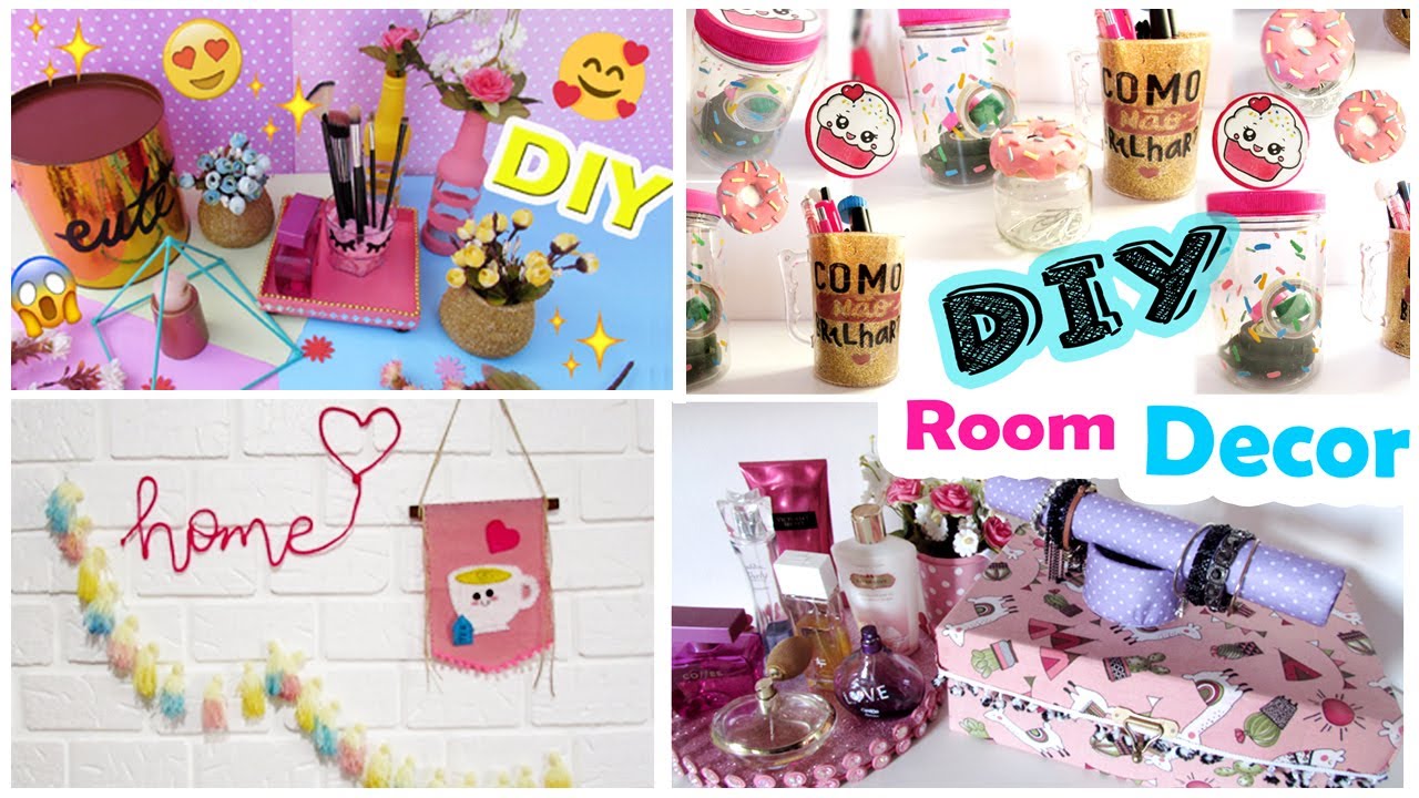 15 DIYs PARA DECORAR E ORGANIZAR O SEU QUARTO GASTANDO POUCO