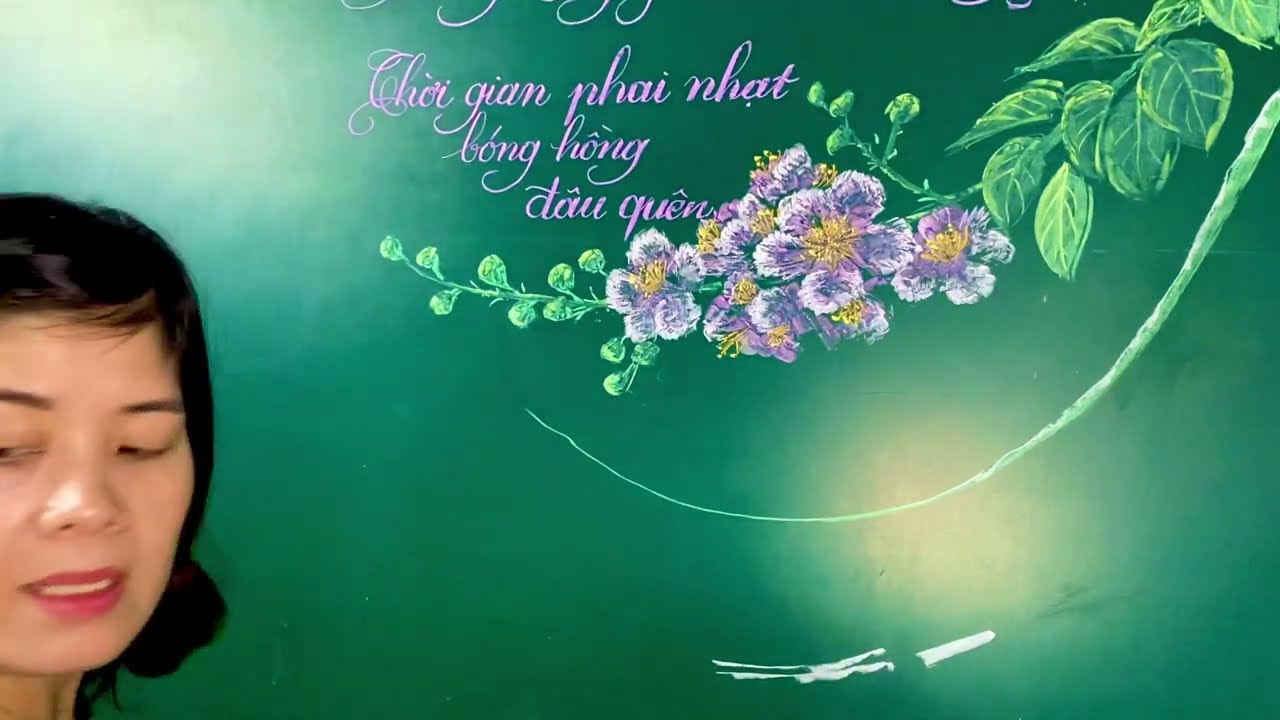 Hướng dẫn vẽ hoa Bằng Lăng 5 cánh