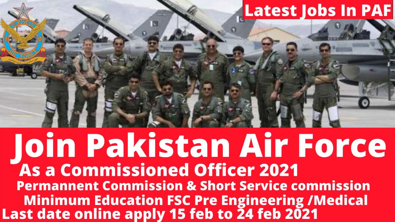 join air force as commissioned officer
