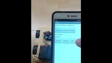 My DIY bluetooth toy car.