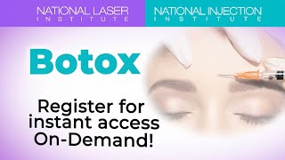 Beginner Botox Training | Start Your Cosmetic Injection Career at National Laser Institute