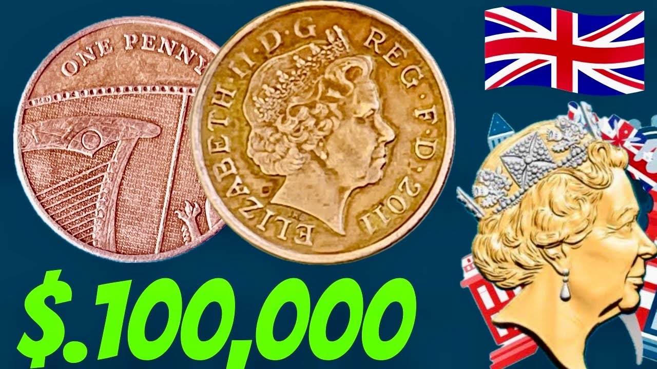 Rare Coin Alert.United kingdom One Penny Coin 2011 value in Pakistan and  India - YouTube