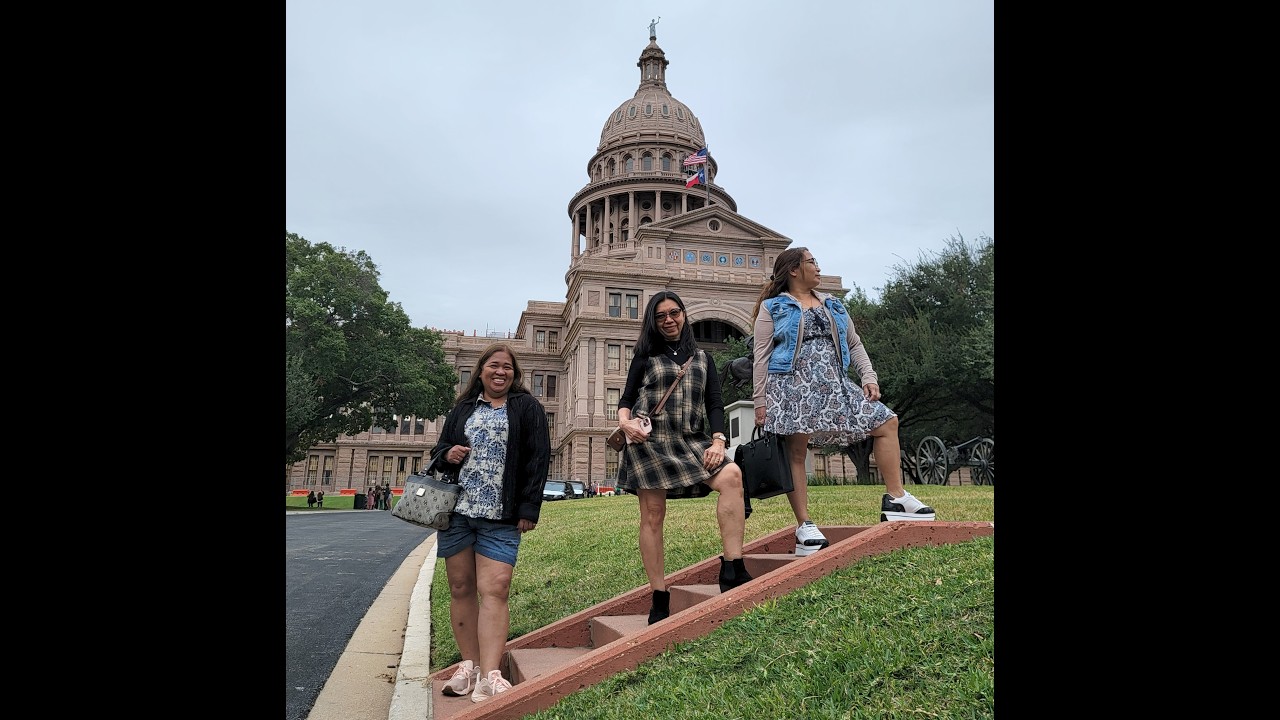 Filipinas in Austin, Texas at the Capital and Lady Bird Lake. And a Magic Time Machine Revisit