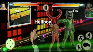 Melawan Hulk dan Hellboy | Gameplay android Part 5 screenshot 4