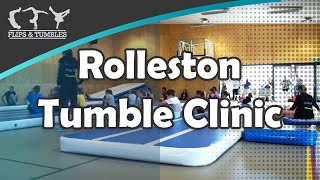 Flips Tumbles NZ Rolleston Tumbling Clinic 2016