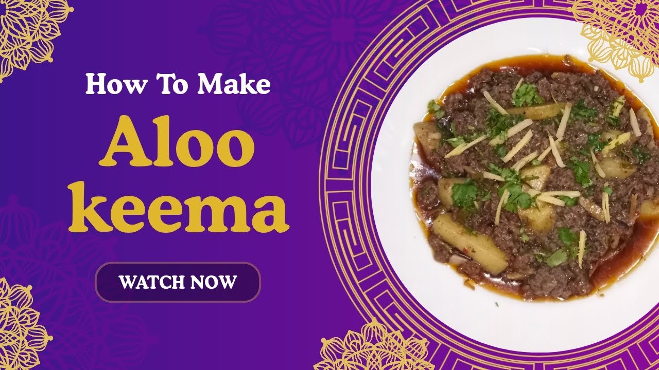 Aloo Keema recipe 