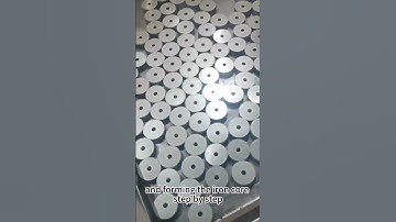 Progressive Stamping Stepper Motor Lamination Stacks in China#china #electricmotors #manufacturing