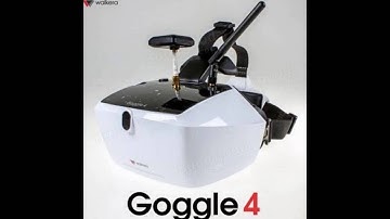 Walkera Goggle 4 5.8G 40CH 5 Inch Diversity FPV Goggles Bulit-in 7.4V 1200mAh Li-Po. Brief Glance