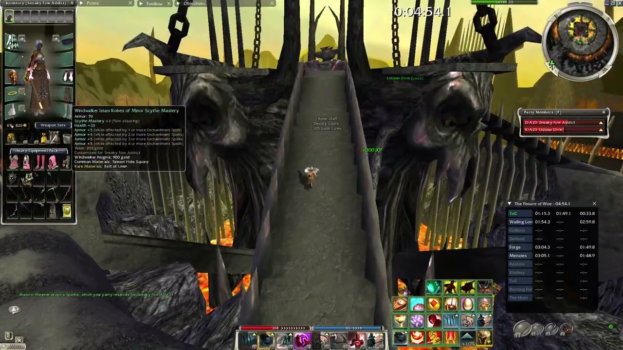 Duo (14.35) Fissure of Woe - (13 vos).