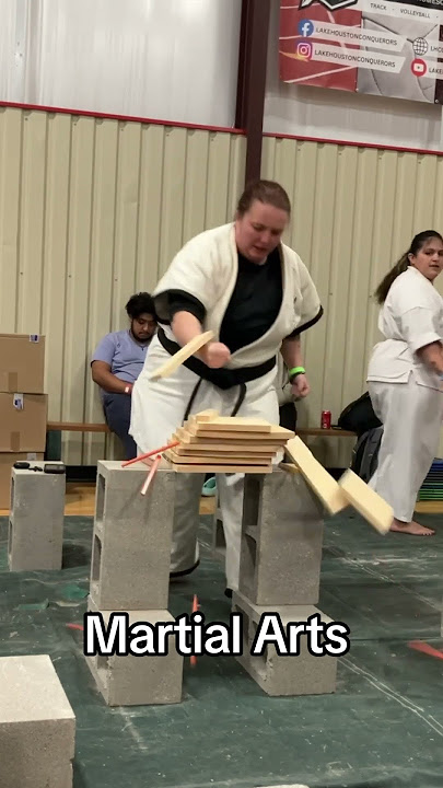 Martial Arts Power Test | Concrete & Wood Breaking #karate #martialarts #aok #houston #iska