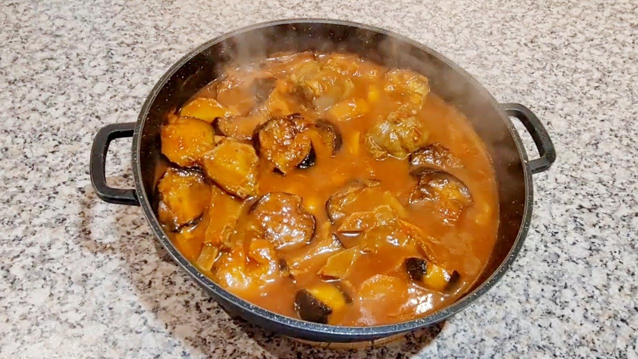 أطيب مرق تبسي باذنجان العراقي باللحم 🥘 زمن جيل الطيبين 😇