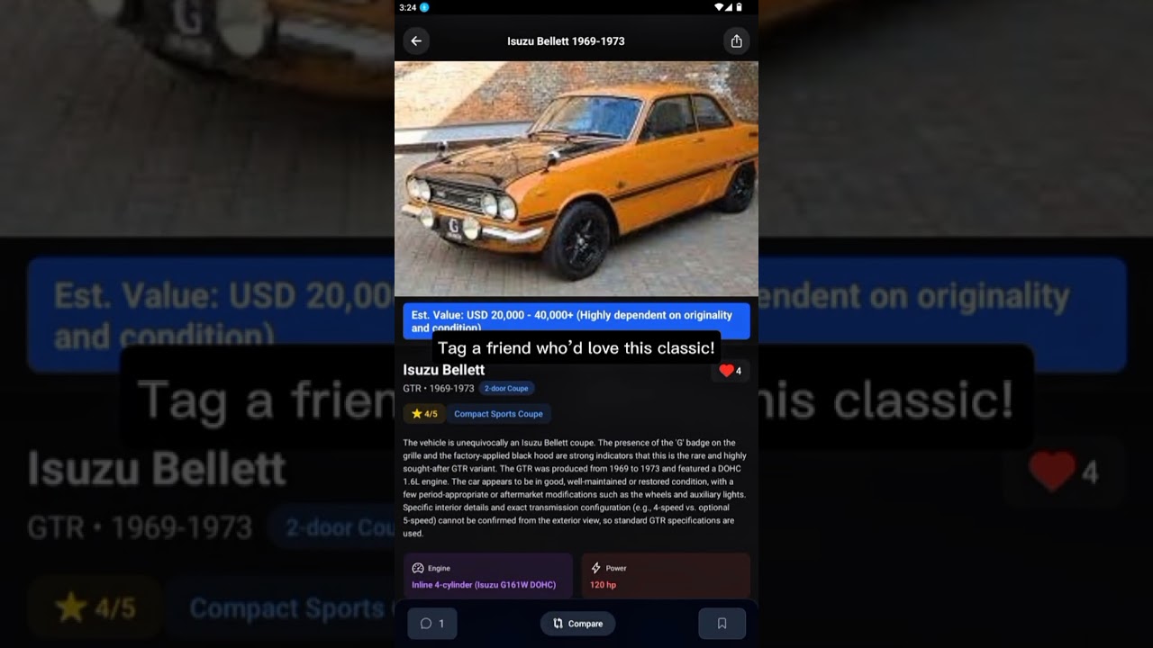 Discover the legendary Isuzu Bellett GTR – a rare JDM classic in the 60s and 70s. 