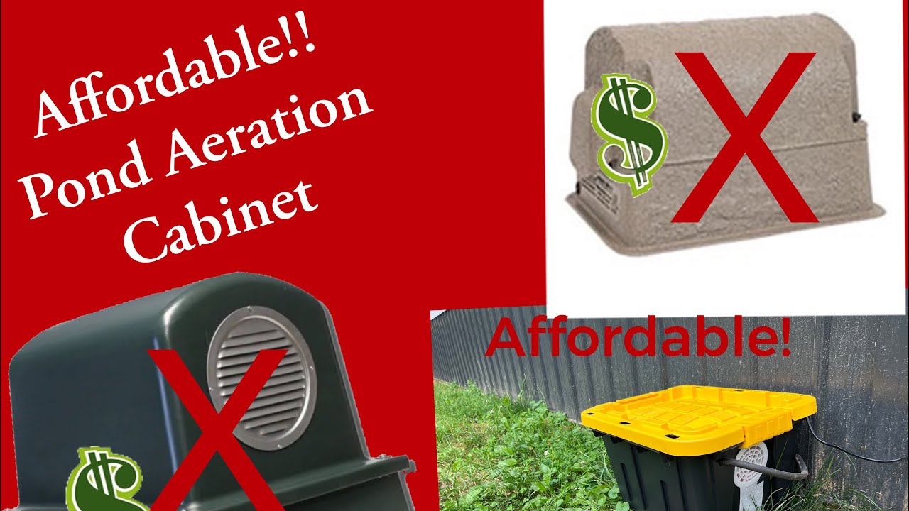 DIY Pond Aerator Cover Now this is affordable!! YouTube
