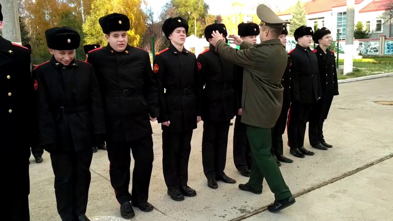 Занятие по строевой и огневой подготовке - YouTube