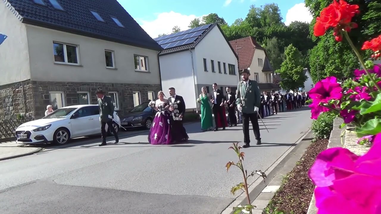 Schützenfestzug in Hachen  Samstag 25.05.2024