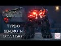 FINAL FANTASY VII REMAKE TYPE-O BEHEMOTH BOSS FIGHT