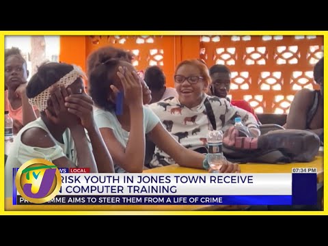 300 at Risk Youth in Jones Town Receive Python Computer Training | TVJ News