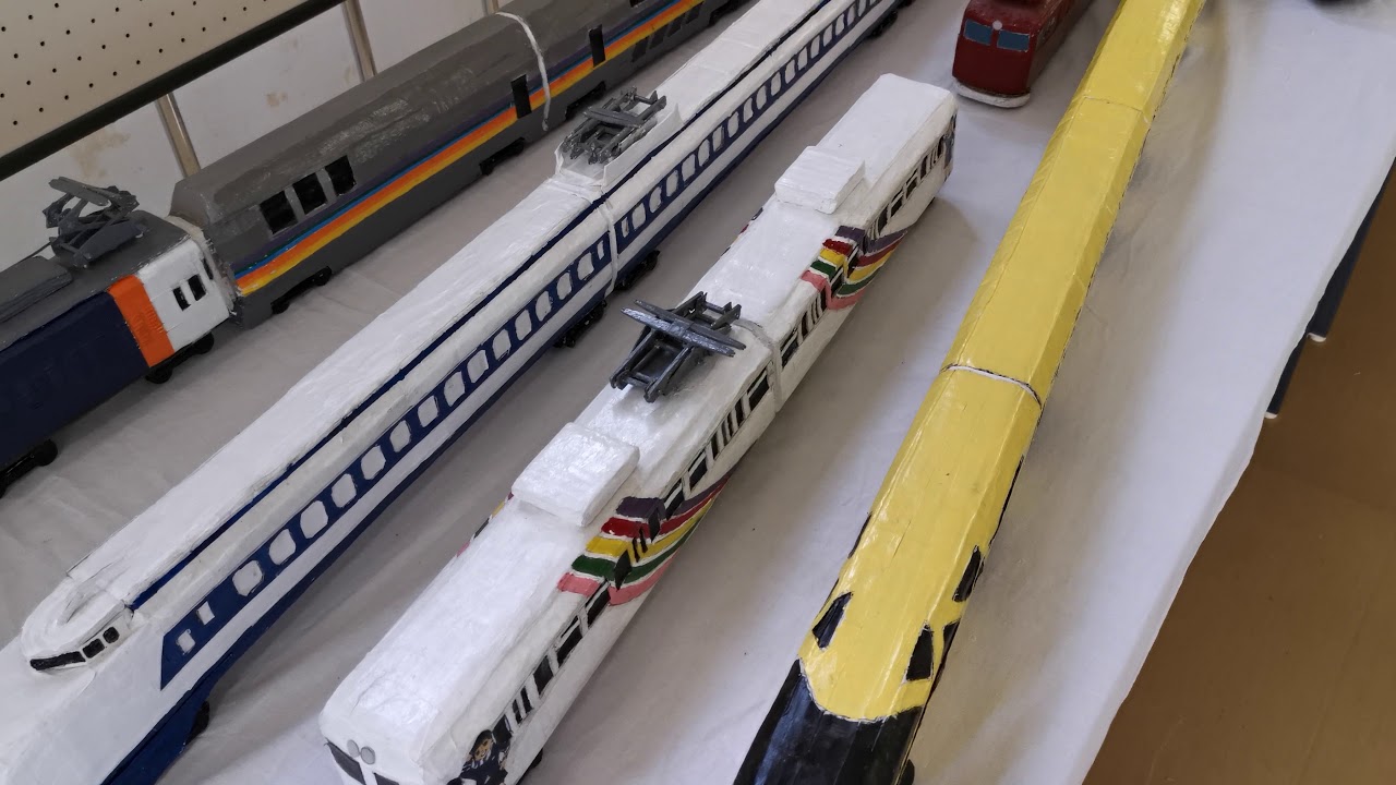 ダンボール工作 鉄道 Youtube