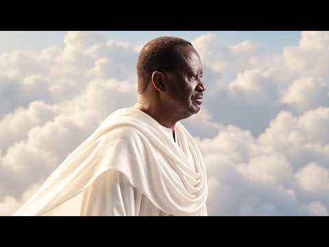 Raila Odinga speaking of heaven and hell