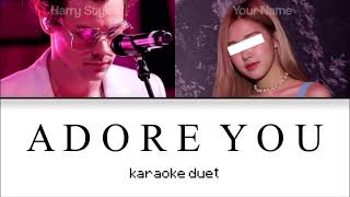 [KARAOKE DUET] Adore You - Harry Styles