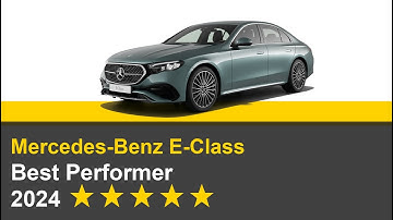 Euro NCAP Crash & Safety Tests of Mercedes-Benz E-Class 2024 - Best Performer 2024