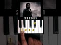 KGF TUNE ROCKY BHAI ENTRY MUSIC Easy Piano Tutorial Kgf Pianotutorial