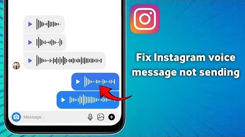 How to Fix Instagram Voice MessageNot Sending Problem (Full Guide 2025)