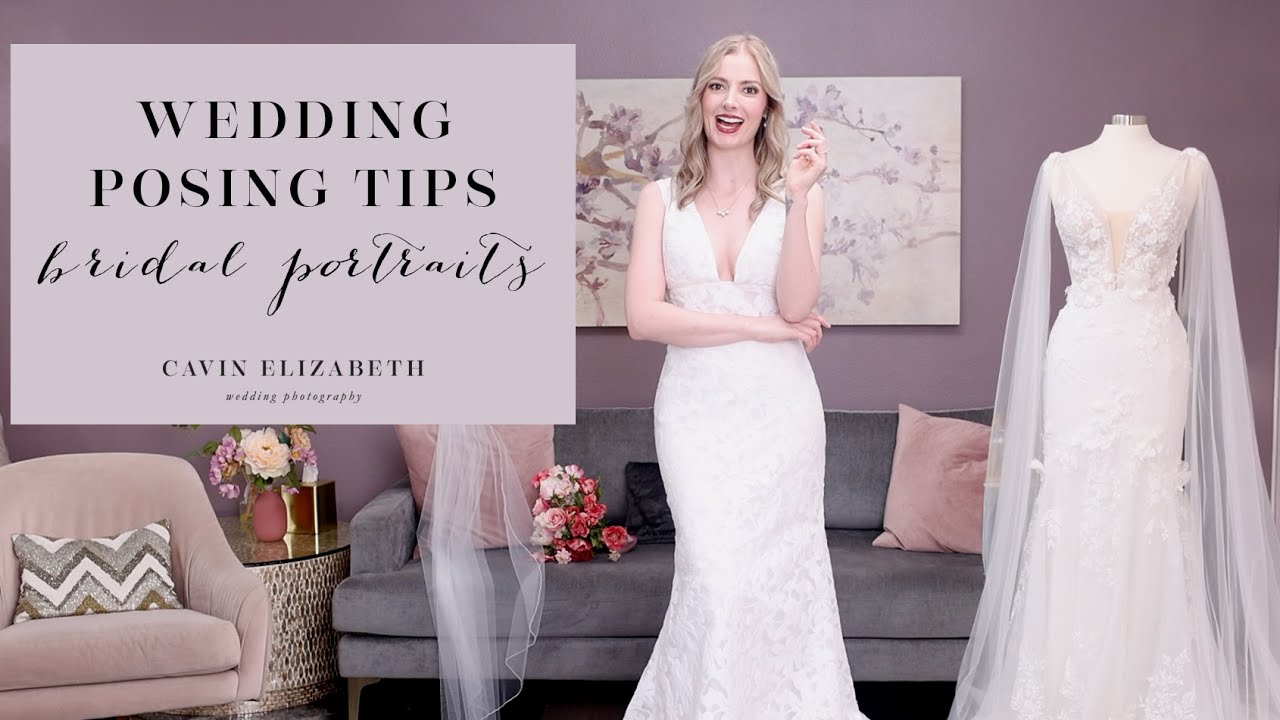 Tips for posing a couple on a wedding day- 20+ poses in 10 minutes! -  YouTube