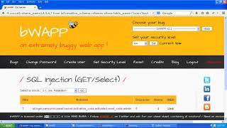 OWASP TOP 10 A1 - UNION SQL Injection