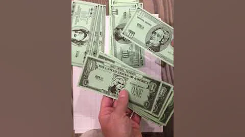 Subtracting Across Two Zeros Using Money