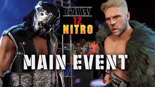 The Biggest Main Event EVER GAW Nitro 12 Night 3 SEASON FINALE | WWE 2K22 #gaw #wwe2k22 #gaming