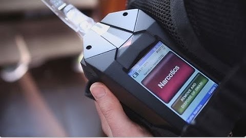 DUOSCAN Hand Held Explosives and Narcotics Detector ASTIMAGE
