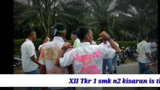 Coret coret perpisahan smk n2 kisaran 2018