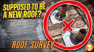 Supposed To Be a New Roof? Roof Survey Exposes the Truth