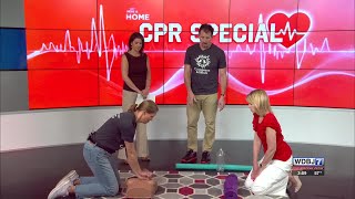 CPR and AED Training Special Highlights Lifesaving Skills