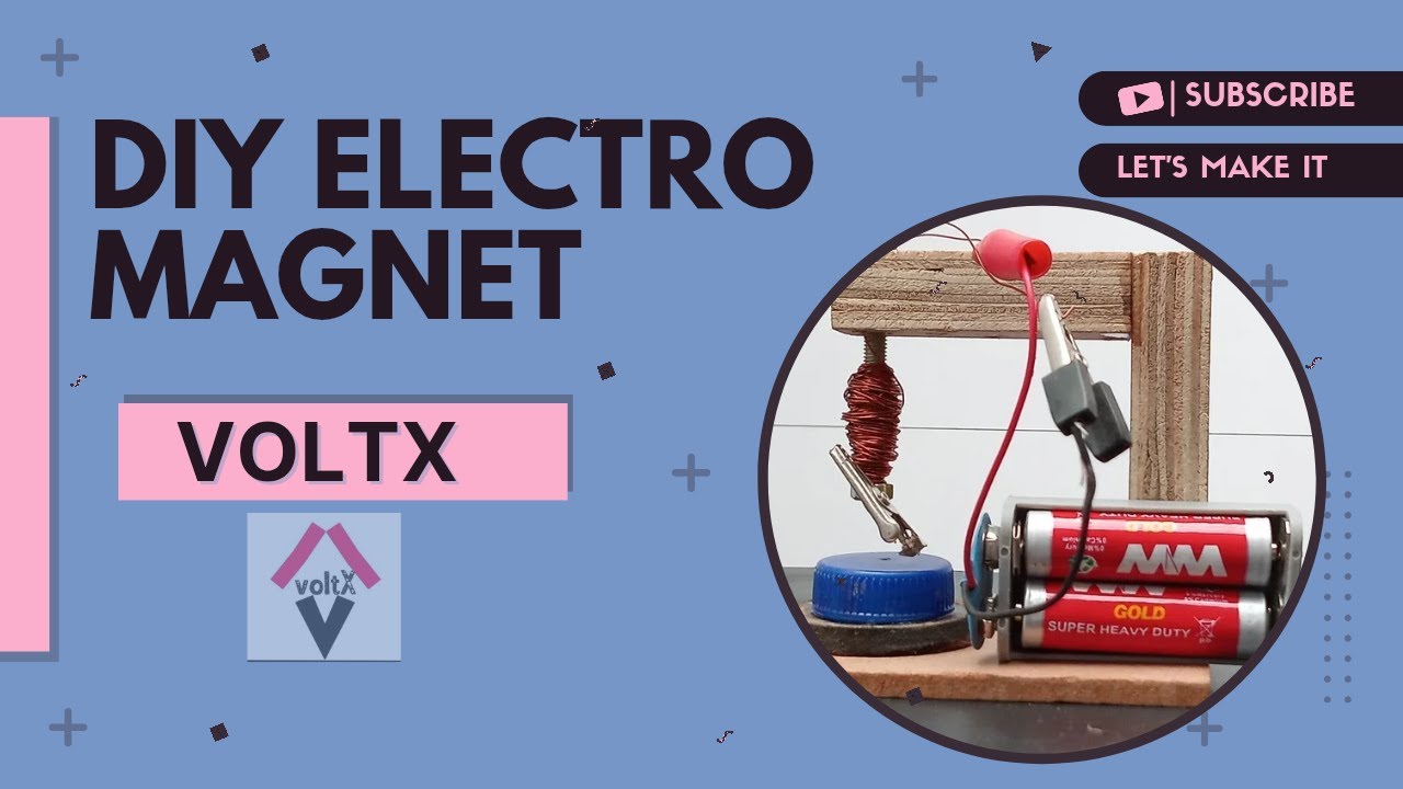How to make DIY electro magnet? |copper wire project l simple science ...