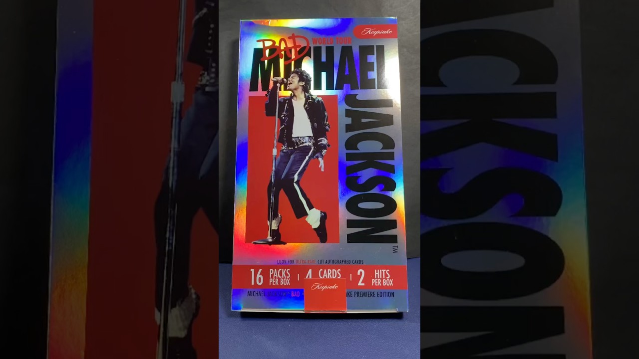 2026 Michael Jackson Bad World Tour Keepsake Premiere Collection