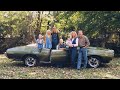 A muscle car Cinderella story- Son surprises Dad with the 1968 GTO that he restored 29 years ago