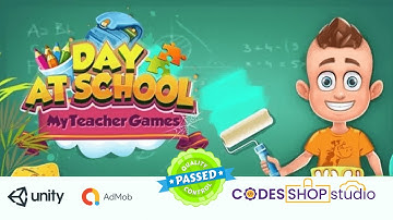 Day at School | My Teacher Game |  Get unity code