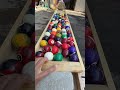 マーブルラン183 marble run　美しいビリヤード　転げるボール　ショート