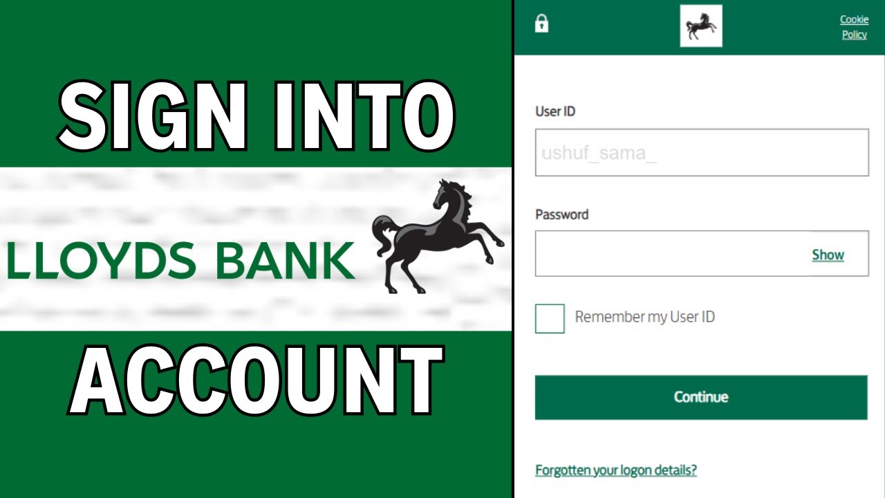 How to Sign into Lloyds Bank Online Banking | Lloyds Bank Personal Banking Login