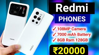 Top 3 Best REDMI Phone Under 20000 ।। Best Camera Phone Under 20000 in India