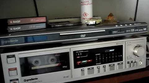 Stereo Cassette Deck Gradiente DS 40 Dolby