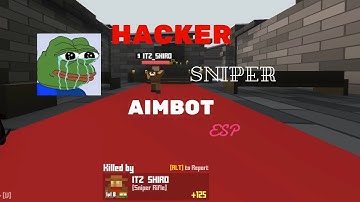When a Hacker uses SNIPER! part 1 || Krunker.io