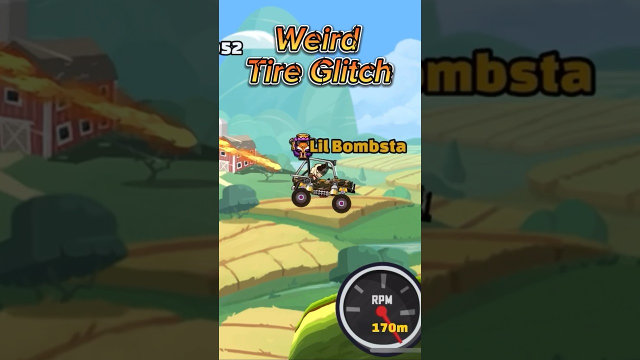 😳🔥Weird Tire Glitch with Mk2 | HCR2 Shorts 